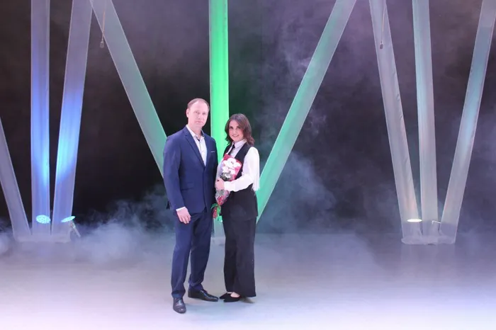 Алексей Охлопков и Лилия Вершинина