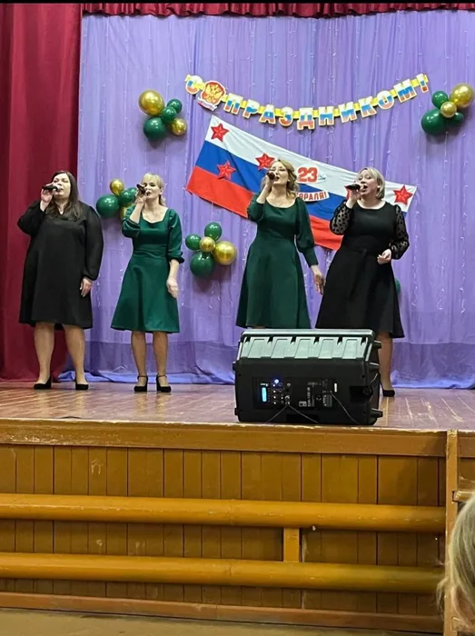 Участники вокального ансамбля «Гармония»